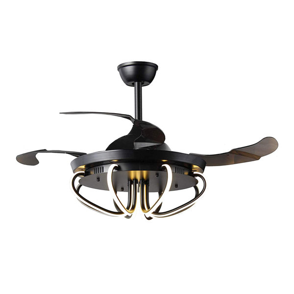 Wade Logan® 42'' Kediri 3 Blade LED Retractable Blades Ceiling Fan